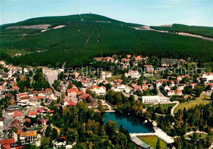 Braunlage Harz Heilklimatischer Hoehenluftkurort Fliegeraufnahme