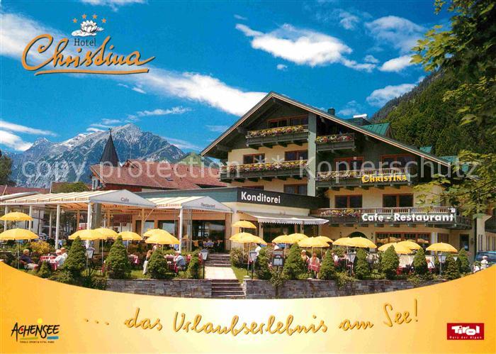 Achensee Hotel Christina Cafe Restaurant Alpenblick