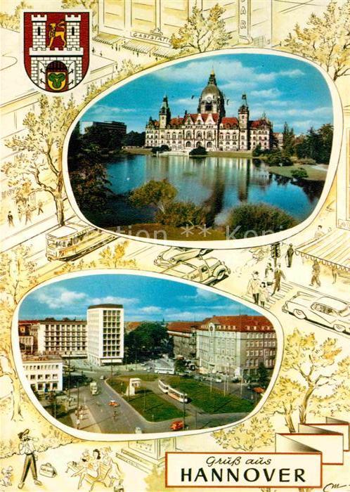 HANNOVER CITY Schloss Teilansicht