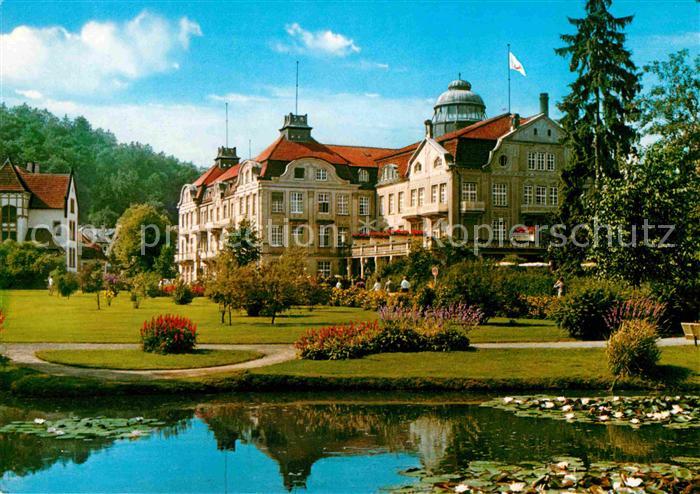 Bad Salzschlirf Badehof Park Teich