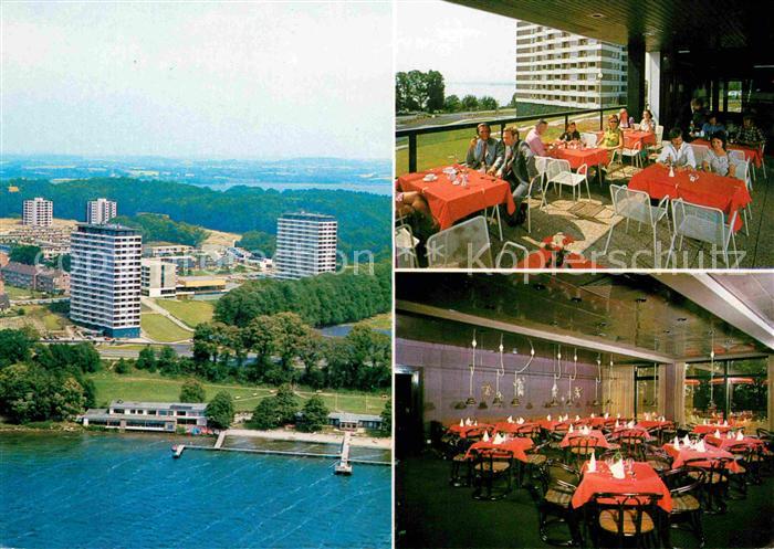 Ploen See Intermar Kurzentrum Restaurant Fliegeraufnahme