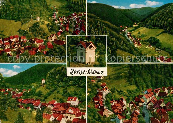 Zorge Teilansichten Landschaftspanorama