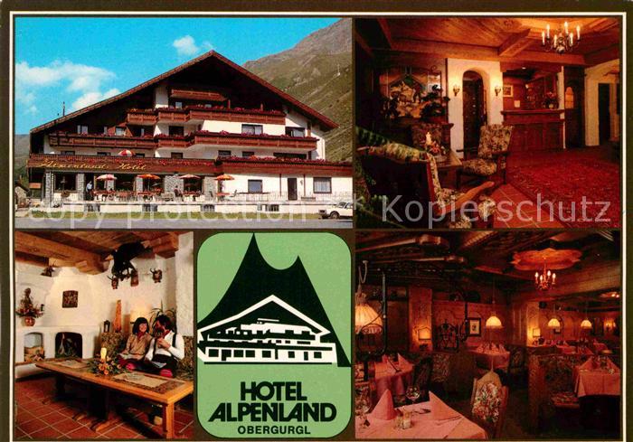 Obergurgl Soelden Tirol Hotel Restaurant Alpenland