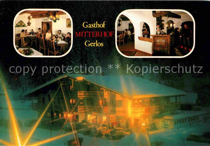 Gerlos Gasthof Restaurant Mitterhof