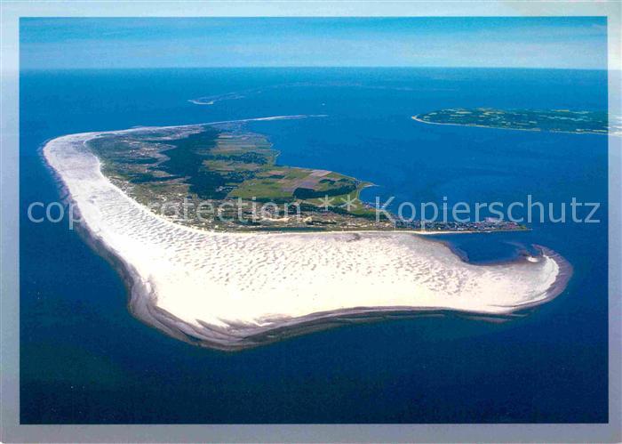Amrum Nordseeinsel Fliegeraufnahme