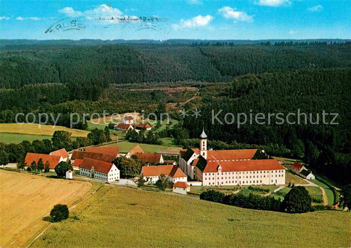Gessertshausen Zisterzienserinnen Abtei Oberschoenenfeld Kloster Fliegeraufnahme
