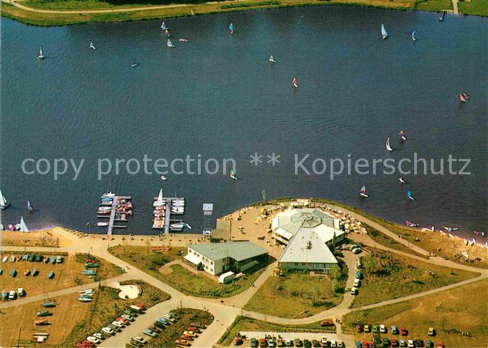 Schieder-Schwalenberg Emmerstausee Hotel Restaurant Wassersport Fliegeraufnahme