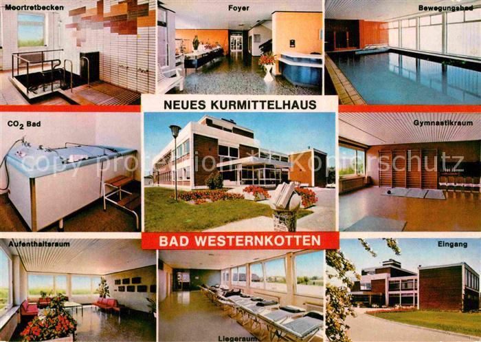 Bad Westernkotten Kurmittelhaus Moortretbecken Foyer Bewegungsbad CO2 Bad Gymnas