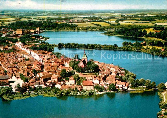 Moelln Lauenburg Fliegeraufnahme