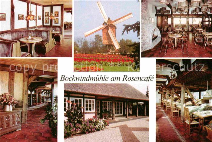 Walsrode Lueneburger Heide Vogelpark Bockwindmuehle am Rosencafe Gastraeume