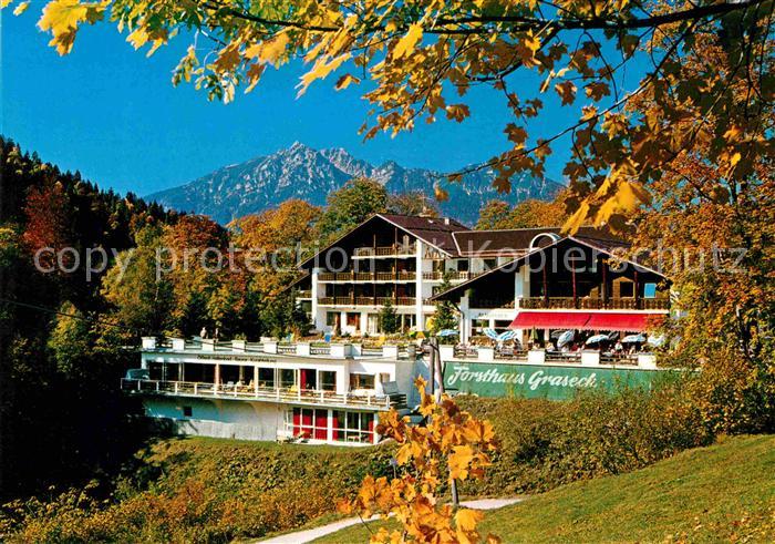 GARMISCH-PARTENKIRCHEN Bayern Alpenhotel Forsthaus Graseck