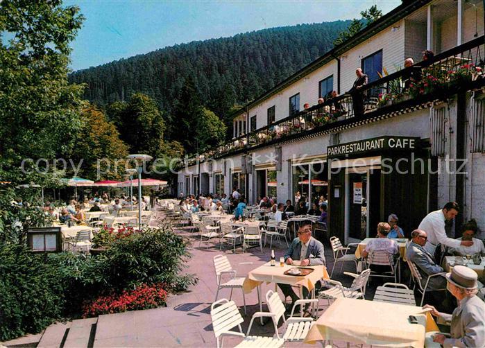 Wildbad Schwarzwald Kurpark Restaurant Cafe