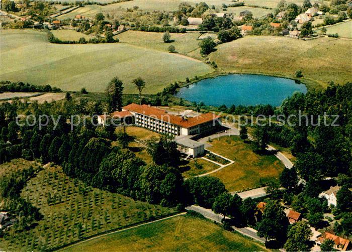 Holsteinische Schweiz Sanatorium Haengebarghorst Fliegeraufnahme