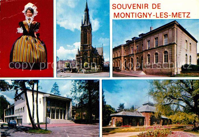 Montigny-les-Metz Puppe Kirche Gebäude