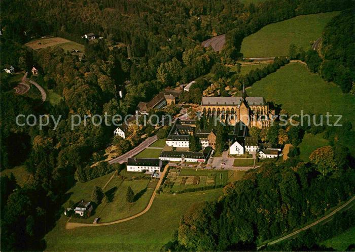 Altenberg Rheinland Dom Fliegeraufnahme