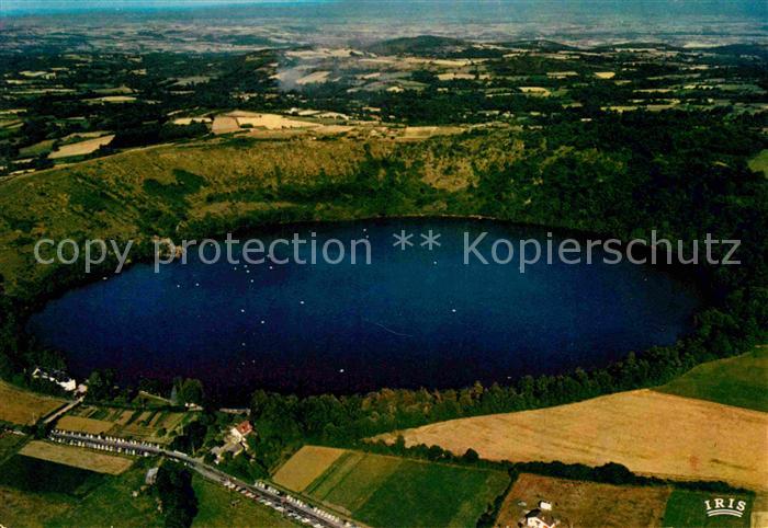 Rennes Ille-et-Vilaine Gour de Tazenat Fliegeraufnahme
