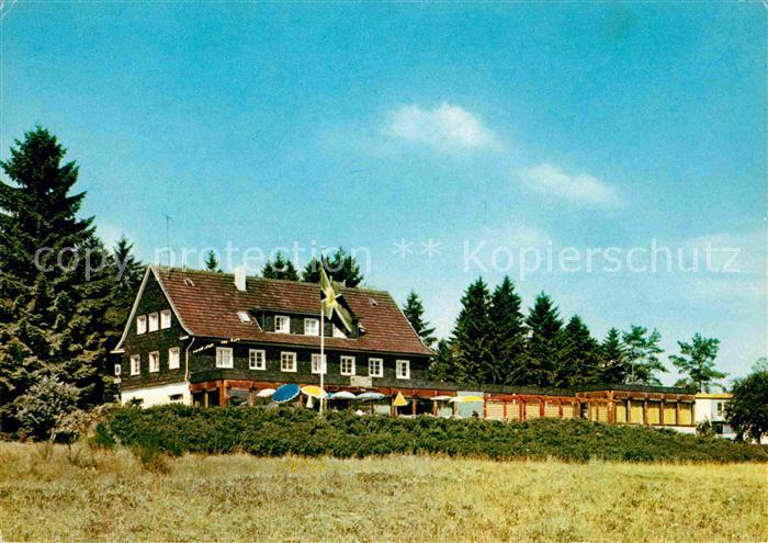 Marienheide VdH Waldhotel Cafe an der Brucher Talsperre