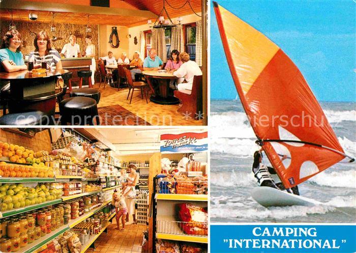 Renesse Camping International Restaurant Bar Einkaufsladen Windsurfen
