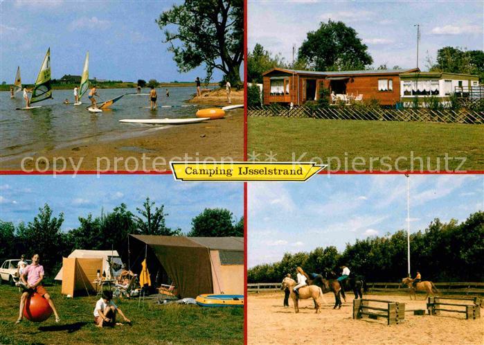 Drempt Camping Ijsselstrand Bungalows Windsurfen Reiten