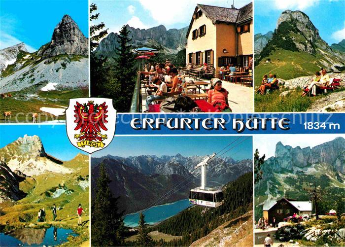 Erfurterhuette Sonnenterrasse Wandern Alpenpanorama Bergbahn Bergsee