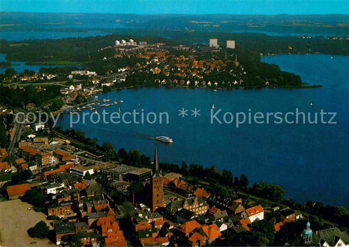 Ploen See Naturpark Holsteinische Schweiz Fliegeraufnahme
