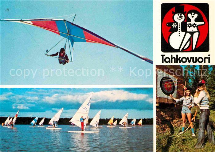 Tahkovuori Segelregatta Drachenflieger Bogenschiessen