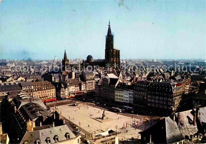 Strasbourg Alsace Kleberplatz mit Muenster