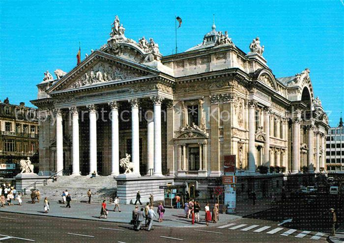 Bruxelles Bruessel Die Boerse