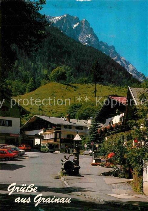 Grainau mit Zugspitze