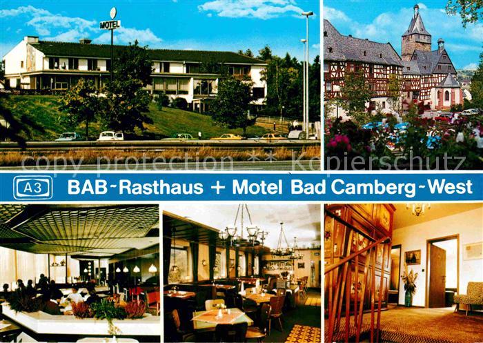 Bad Camberg BAB Rasthaus Gastaeume Schloss