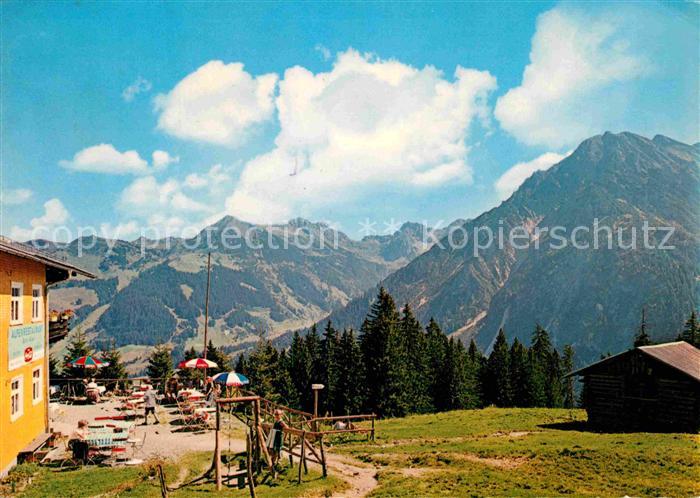 Mittelberg Kleinwalsertal Alpengaststaette Buehlalpe