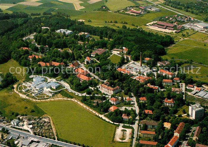 Ansbach Mittelfranken Bezirkskrankenhaus Fliegeraufnahme