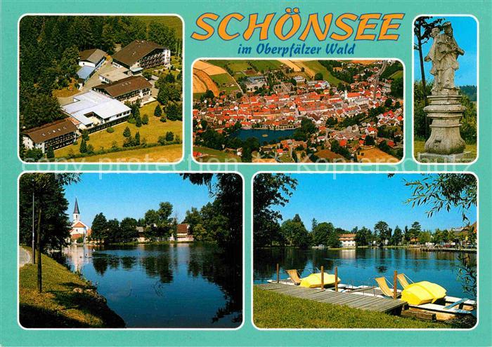 Schoensee Fliegeraufnahme Denkmal Seepanorama