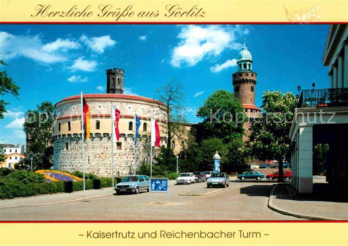 Goerlitz Sachsen Kaisertrutz und Reichenbacher Turm