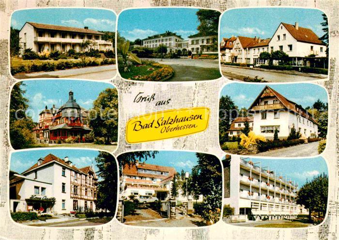 Bad Salzhausen Kurhotel Sachs Kurhaus Jaeger Haus Christiansruh Tannenhof Haus C
