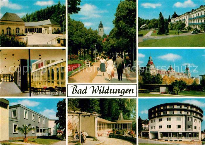 Bad Wildungen Kuranlagen Teilansichten