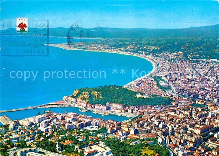Nice Alpes Maritimes Vue generale aerienne