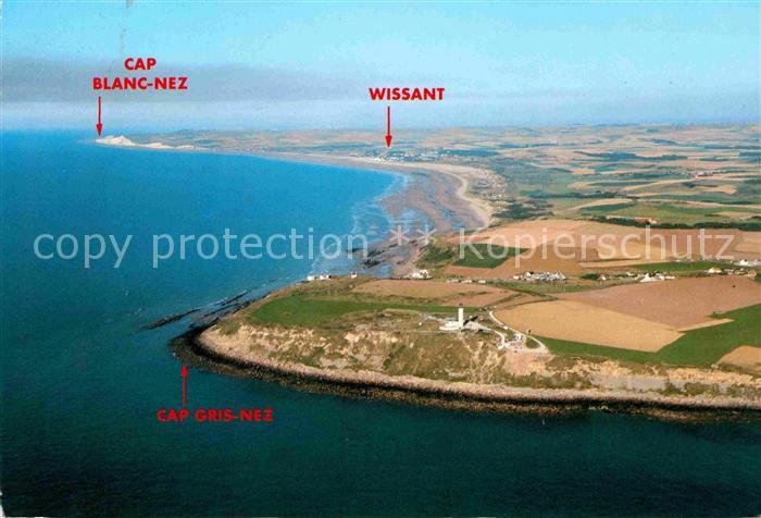 Cap Gris-Nez Cap Blanc Nez Wissant Fliegeraufnahme