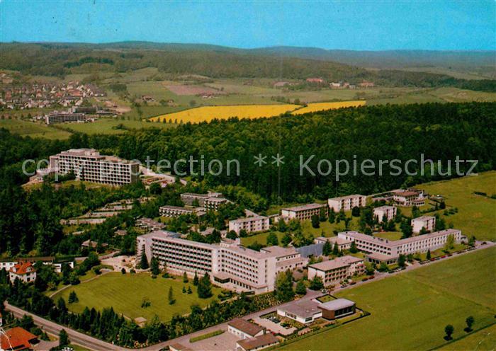Bad Driburg Kurkliniken Fliegeraufnahme