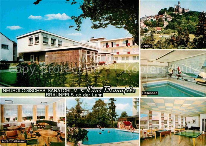 Braunfels Neurolog Sanatorium Haus Braunfels Schloss Hallenbad Freibad Spielzimm