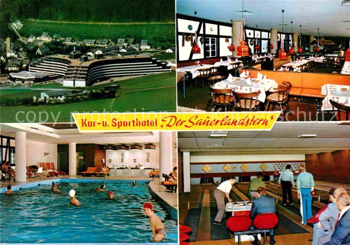 Willingen Sauerland Kur und Sporthotel Der Sauerlandstern Speisesaal Hallenbad K