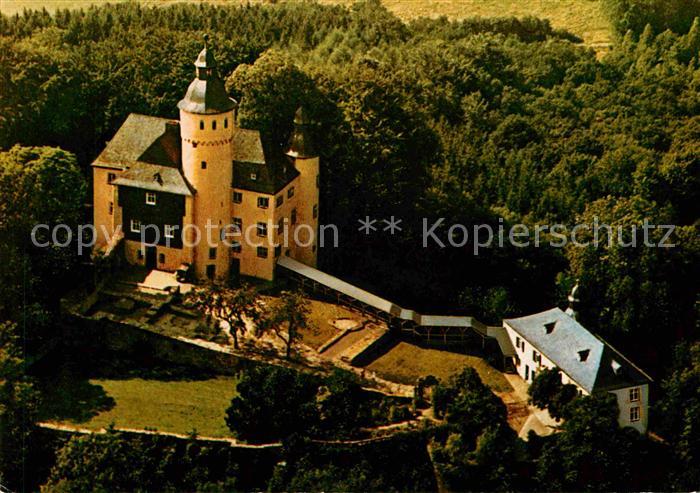 Nuembrecht Burgschenke auf Schloss Homburg Fliegeraufnahme