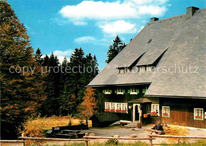 Furtwangen Berggasthof Martinskapelle
