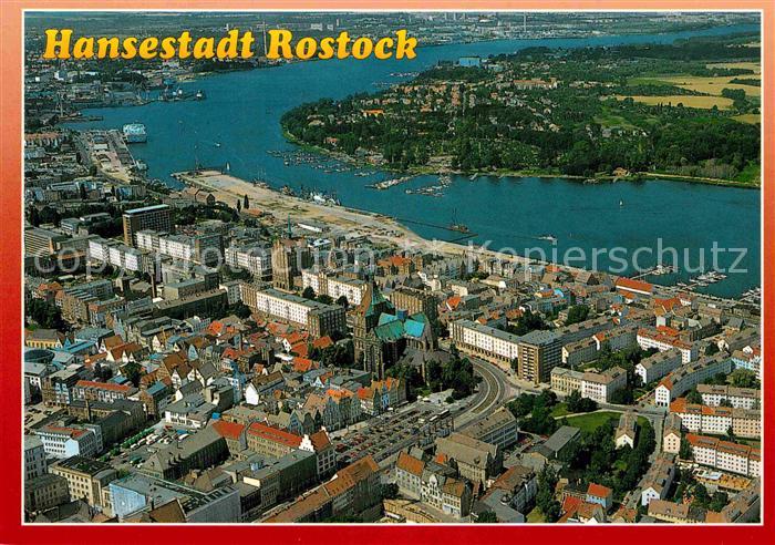 ROSTOCK  CITY Fliegeraufnahme