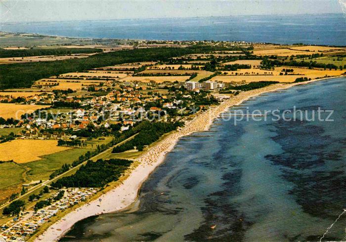 Kellenhusen Ostseebad Luftaufnahme Strand