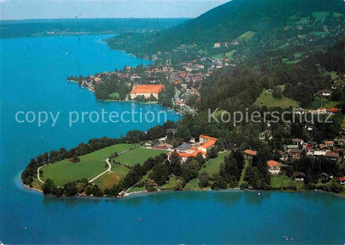 Tegernsee Bayern Luftaufnahme Rheumaklinik