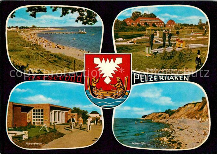 Pelzerhaken Badestrand Promenade Hohes Ufer Minigolf Jugendheim