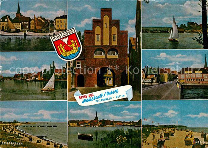 Neustadt Holstein Pelzerhaken Rettin Strand Stadtansichten