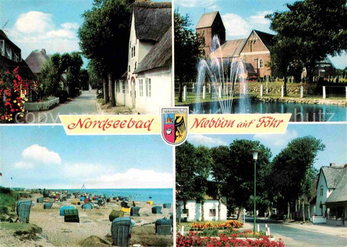 Nieblum Friesenhaeuser Strand Johanniskirche