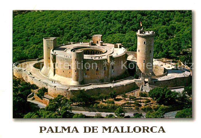Palma de Mallorca Castillo de Bellver Luftbild